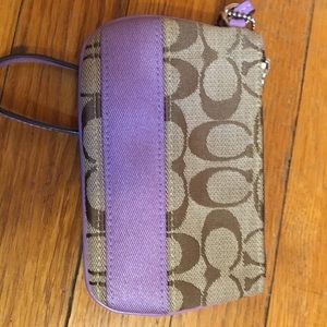 Coach wristlet